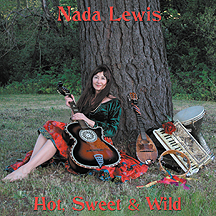 nada lewis hot, sweet & wild accordion cd